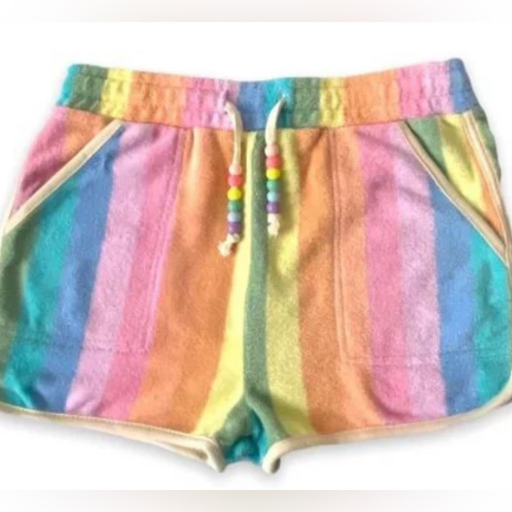 Lola + The Boys |  Rainbow terry Shorts